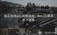 探花视频app极限挑战:Beta公测萌新不迷路