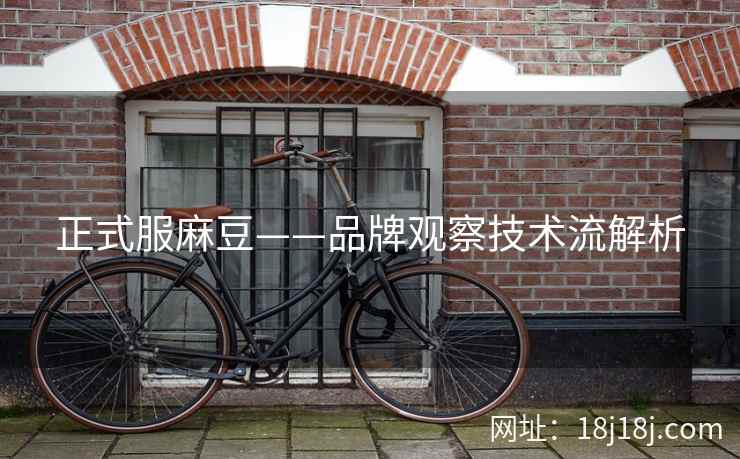 正式服麻豆——品牌观察技术流解析