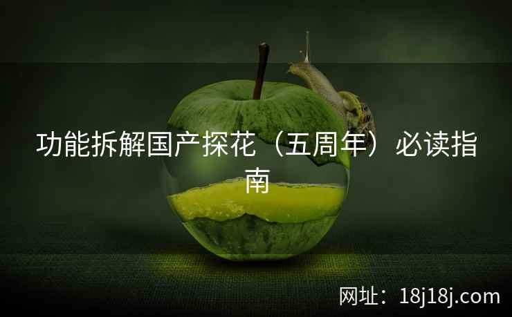 功能拆解国产探花（五周年）必读指南