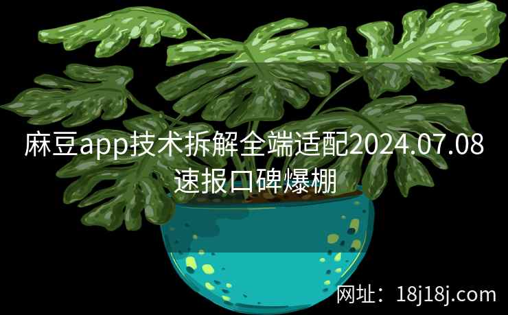 麻豆app技术拆解全端适配2024.07.08速报口碑爆棚